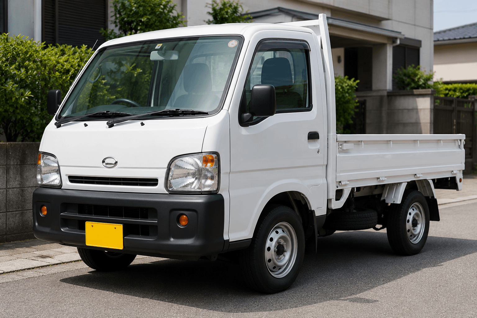 少量の不用品回収に使用する軽トラック
